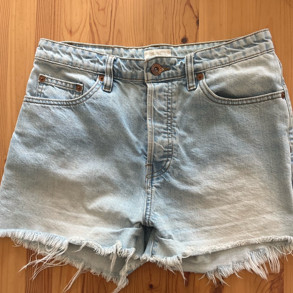 Brixton Faded Blue Jean Shorts
